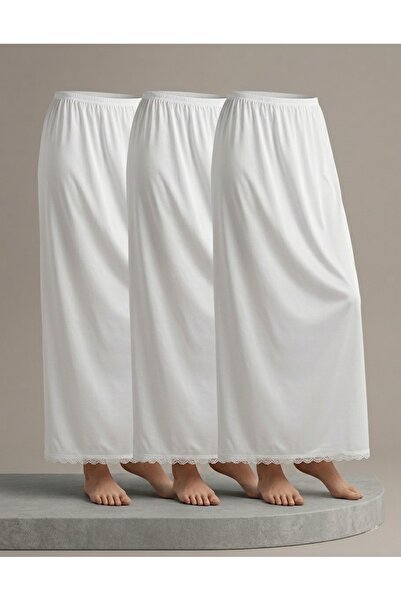 Noom Nightwear Long Satin Skirt
