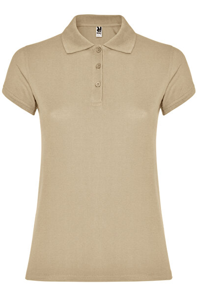 ROLY Tricou polo de damă, bumbac 100%, Star, nisip