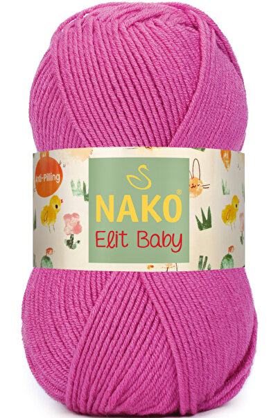 NAKO N.ako Elit Baby Anti Pilling Tüylenmeyen Bebek Ipi 5278 Çöl Gülü