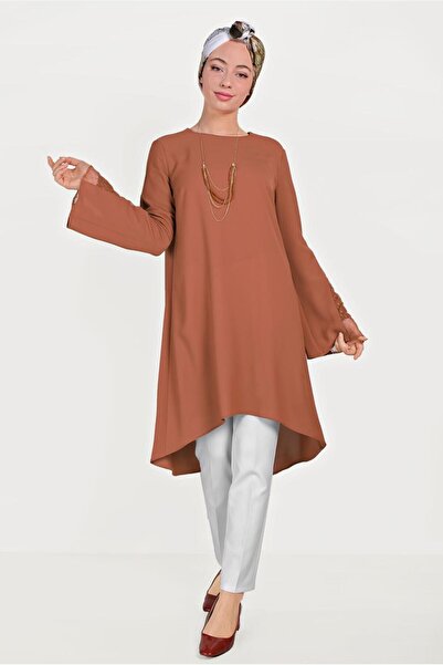 Alvina Tunic with Tulip Sleeves 40444