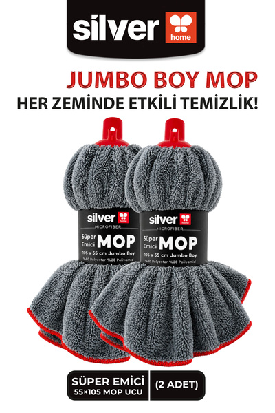 SİLVER HOME Ekstra Kalın ve Büyük Kıl Tüy Toplayan Süper Emici Mikrofiber Yed...