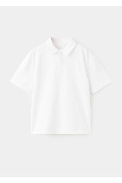 MANGO Kids Pamuklu polo gömlek