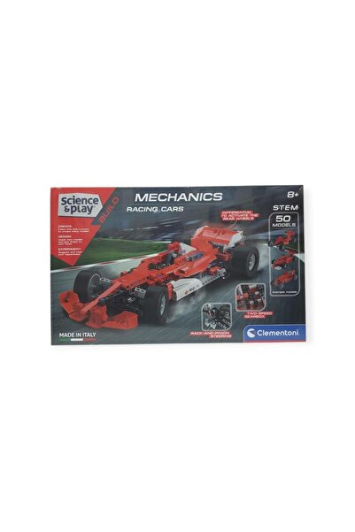 Erka مجموعة بناء سيارات السباق C. Mechanics Racing Cars 50 Modelli STEM