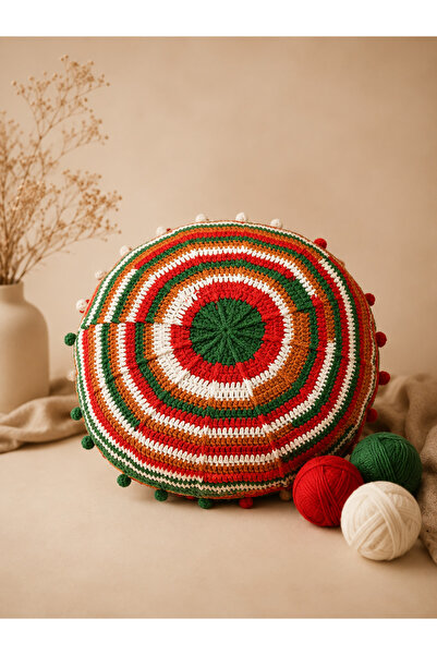 Günebakan Name: Yaman Tığişi Stuffed Throw Pillow 43X43Cm