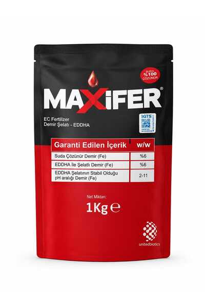 Asel Farm Suda Eriyen Demir Şelatı-EDDHA 1 Kg %6 Meyve Ağaçlarında Demir Eksi...