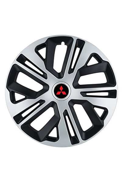 Autohelix MSA Set de 4 capace de jantă Raven Grey-Black R14, pentru gama auto...