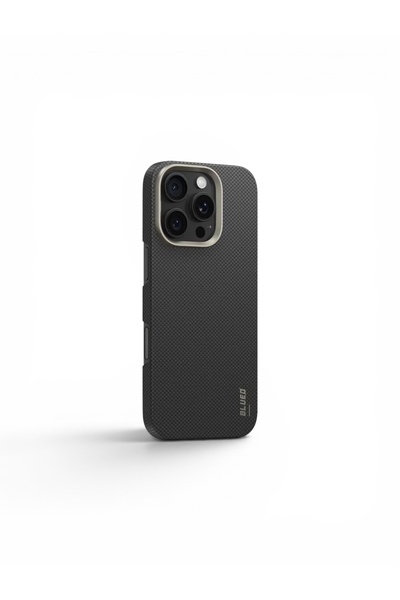 Blueo iPhone 16 Pro Max Uyumlu Slim İnce Magnetic Air Aramid Fiber Kılıf