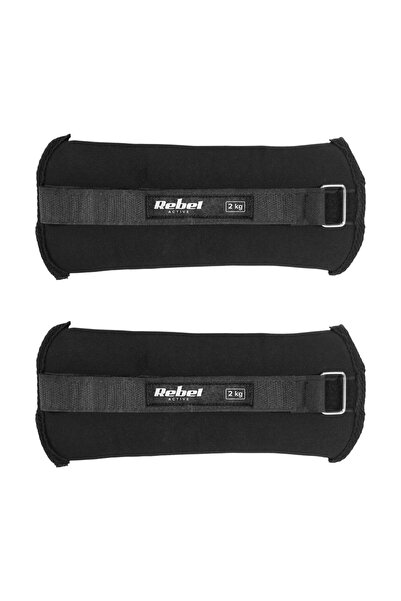 Rebel Set de 2 greutăți fitness, Rebel, 2x2kg, Negru
