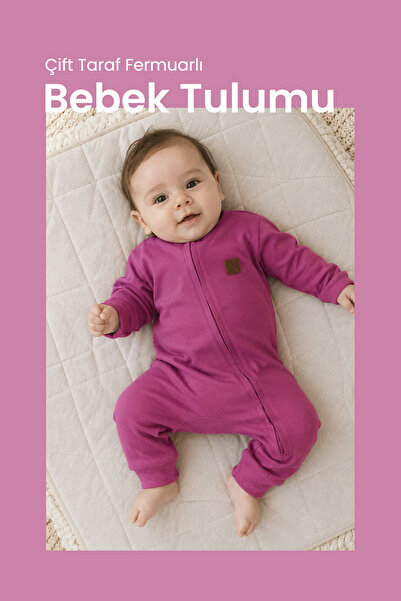 ilays beauty %100 Premium Saf Pamuk Bebek Tulumu