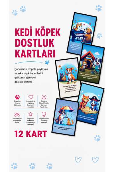 Yogatoon Kids World بطاقات صداقة الحيوانات والإيماباثي للأطفال - مجموعة تعليم...