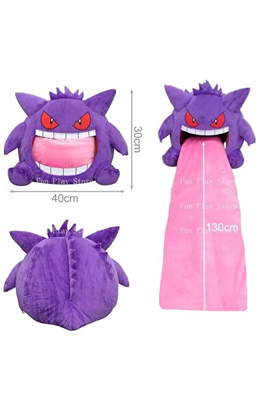 Choice Bandai GENGAR Pokemon Gengar Big Tongue Plushies Anime Peripheral Big ...