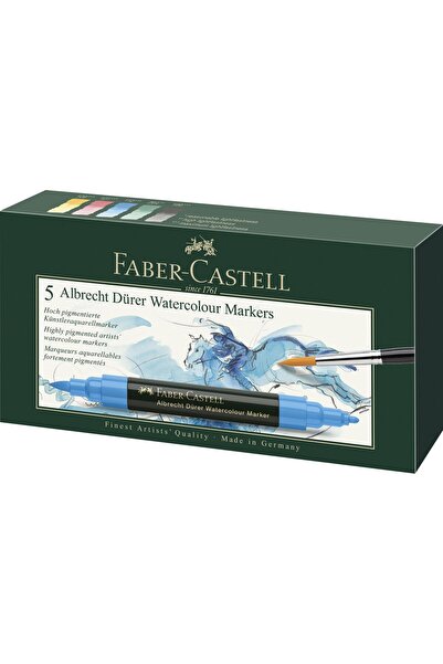 Faber Castell SET DE 5 MARKERE SOLUBILE A.DURER FABER-CASTELL