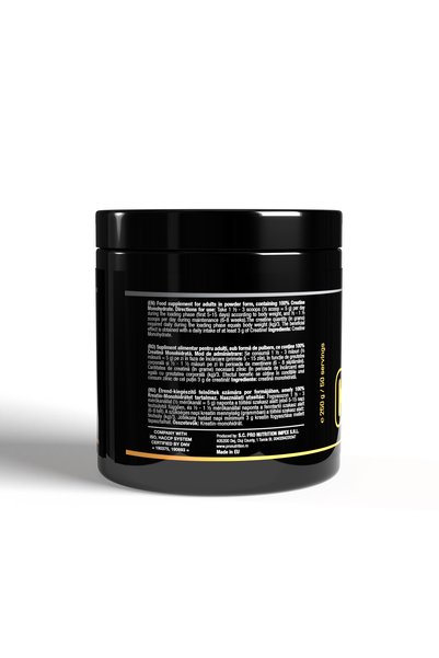 Pro Nutrition Creatină monohidrată pudră, Creatine Powder, 250 g