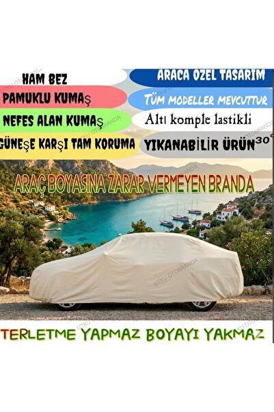 Utku otobranda Ferhan gün Peugeot 301 Uyumlu Oto Branda - Ham Bez Pamuklu Kumaş