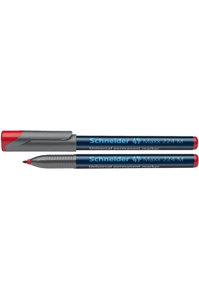 SCHNEIDER Marker permanent OHP mediu 224 1 mm roșu