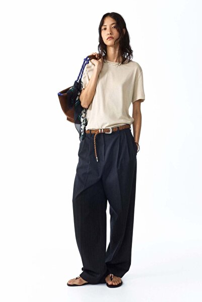 H&M Silk-blend T-shirt