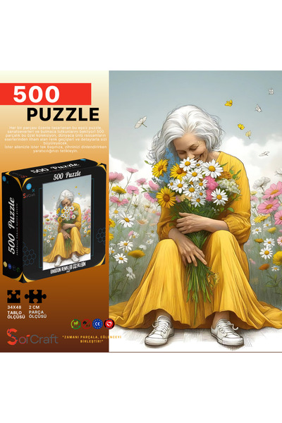 Soi Craft 500 Piece Puzzle Colors of Hope Language of Flowers # 212