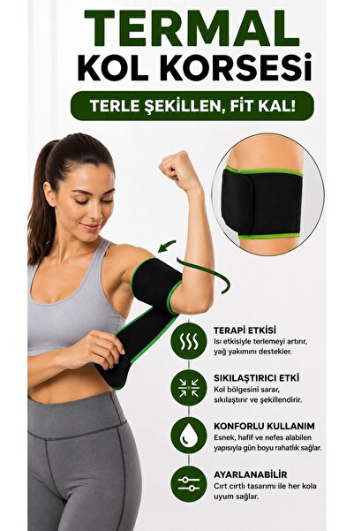 For You Gold Termal Kol Korsesi Sıkılaştıcı Inceltici Toparlayıcı Korse