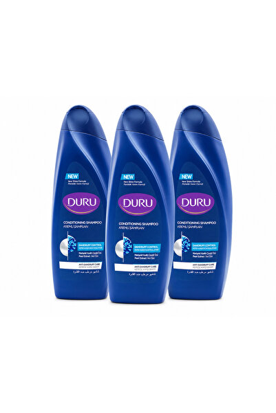 Duru Kepeğe Karşı Etkili Kremli Şampuan 500 ml x 3'lü Set