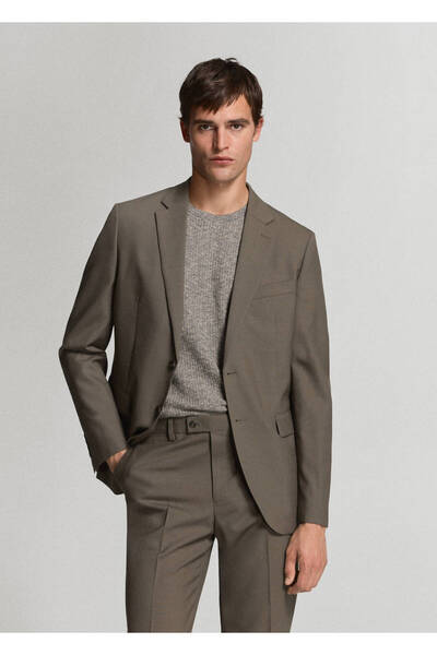 MANGO Man Turin %100 yün blazer ceket