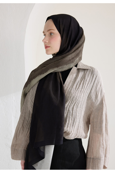 Freshscarfs Vizon Ombre Floş Viskon Şal