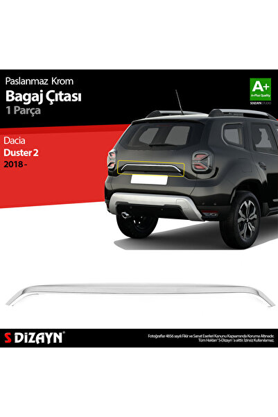 S Dizayn S-Dizayn Dacia Duster Krom Bagaj Çıtası 2018-2024 5630050