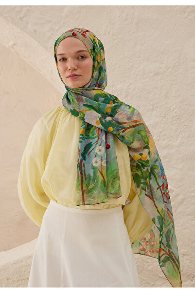 Freshscarfs Orman Amelia Desen Rami Şal