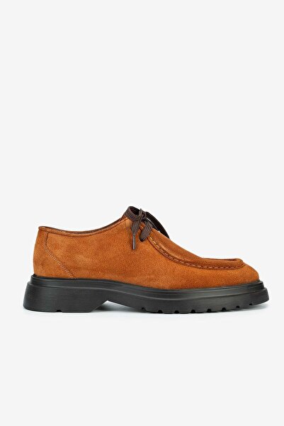Serhat Özköroğlu Lfr-O1001 Suet Merdane Shoes Taba