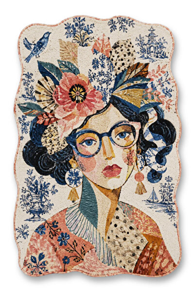Rugs Modern Halı SDT Düz Şekilli Desenli Modern Dokuma Taban Dekoratif Halı s...