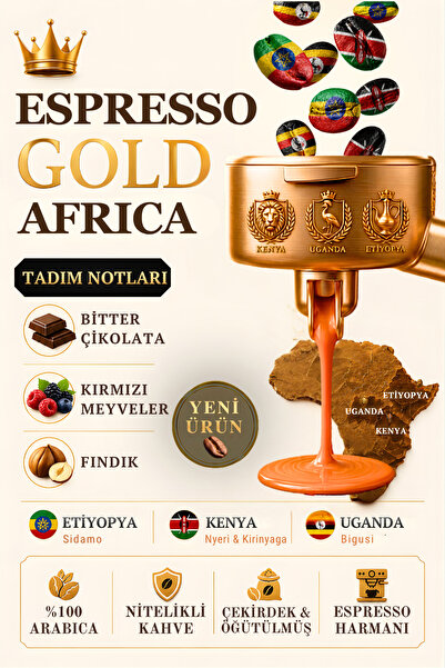 for coffee Espresso Gold Africa 250g Premium Coffee Bean / Ground