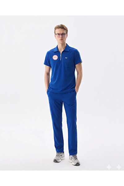 Class Üniforma Muški polo sa grbom, poklon Saks, plavi set lycra uniformi za ...