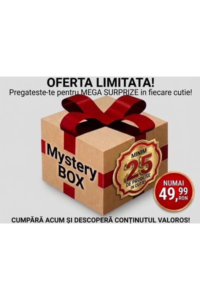 CADOU Set Mega Surpriză - Cutie cu Minim 25 de Produse Diverse