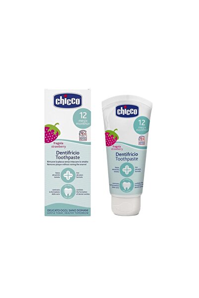 Chicco Pasta de dinti capsuni, 50ml, 1-5ani