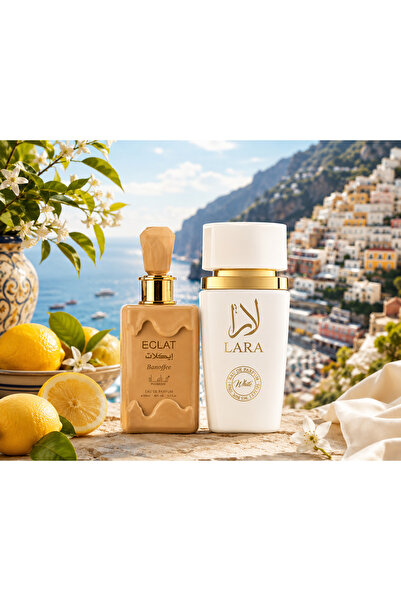 MANASIK Set Parfumuri Gourmand Premium – Eclat Banoffee & LARA ALB WHITE 100ML