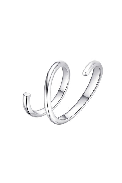 Lisa&Co. Inel Argint Lively 59-60 mm / Argint placat cu rodiu