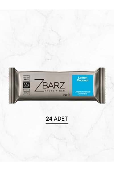 Zbarz Protein Bar Limon &Hindistan Cevizi | 24 Adet Glutensiz