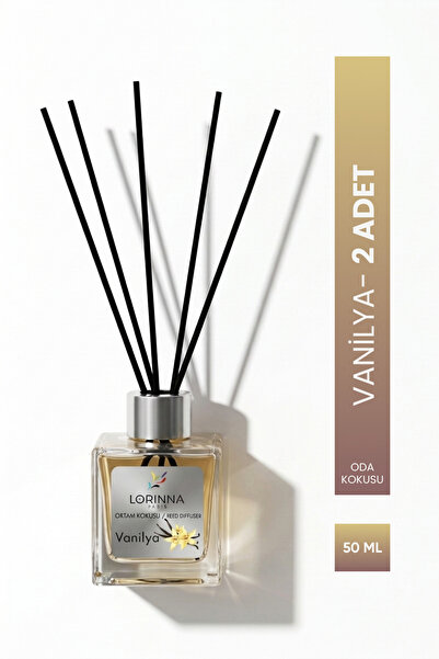 Lorinna Paris Vanilla Çubuklu Oda Kokusu Seti 2x50 ml