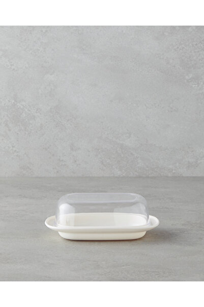 English Home Fausta Plastik Saklama Kabı 17,4 x 12,5 x 6 cm Krem
