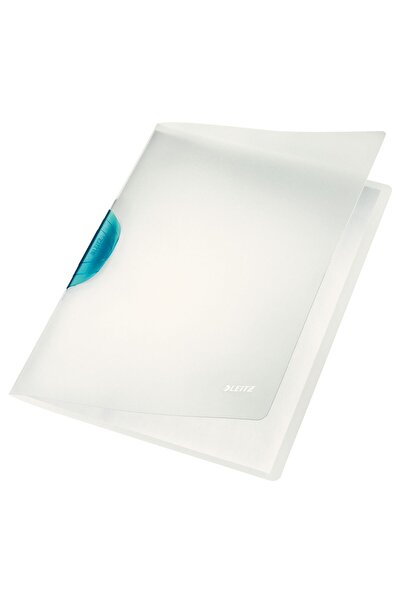 Leitz Dosar din plastic Blue Magic cu clemă