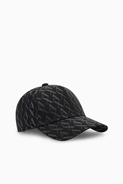 Armani Exchange Erkek Baseball Şapka Siyah