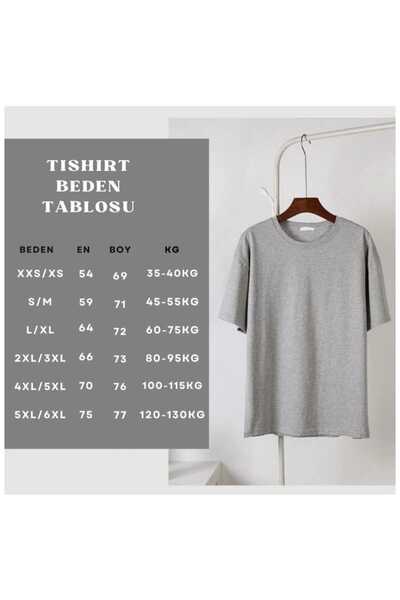 ORVIO Group Box Pattern Oversized Men's T-Shirt