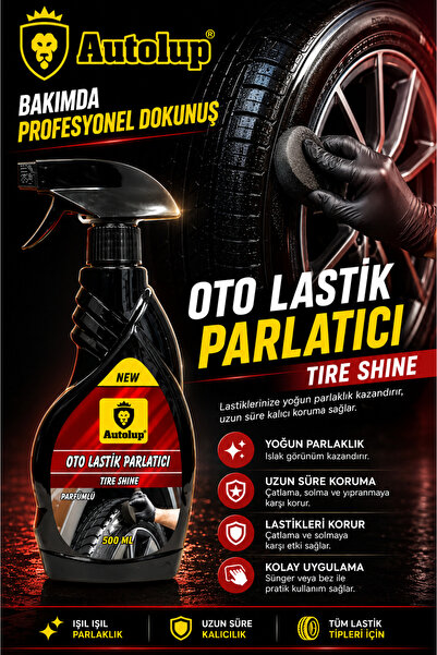 AUTOLUP LASTİK PARLATICI 500ML