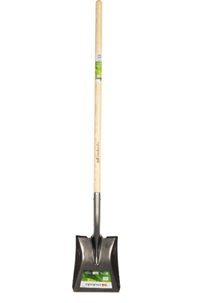 Evotools Lopată dreaptă lăcuită cu coadă 1480 mm