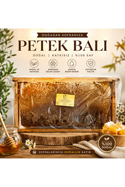 BAYAZIT Petekli Bal Polenli Pergalı (KOYU RENK) NET 2KG