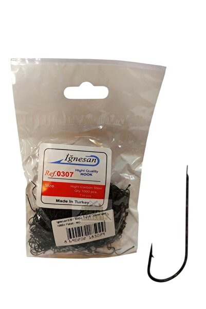İğnesan 0307 Serisi Siyah Çapraz İğne 1000li Paket - NO-10