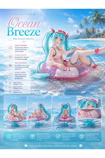 Zigver 10cm Aqua Girls Anime HATSUNE MIKU Figure mayo kız Model oyuncaklar