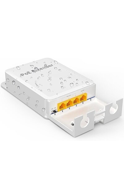 Anunnaki AN3112 Outdoor Dış Mekan PoE Extender 1 Giriş 2 Çıkış Gigabit 25.5W ...