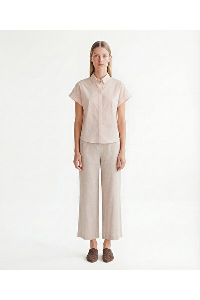 Yargıcı Regular Shirt Collar Short Sleeve Shirt