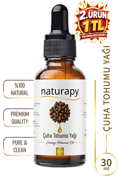 NATURAPY Evening Primrose Oil (Evening Primrose Oil) Cold Pressed Fixed Oil 3...