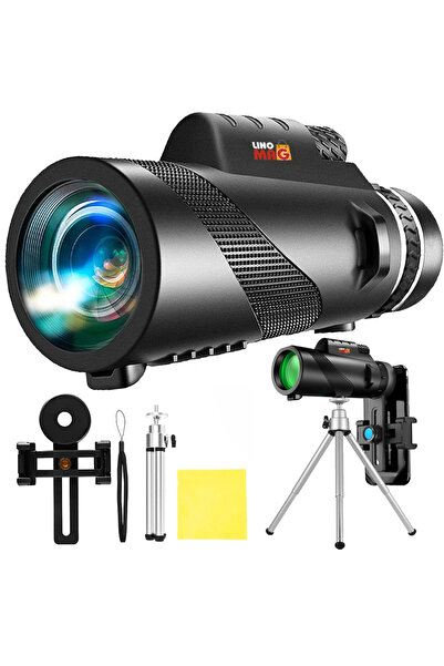 Linomag Μονοφθάλμιο τηλεσκόπιο 50x60 HD Linomag, BaK-4, νυχτερινή όραση, τρίπ...